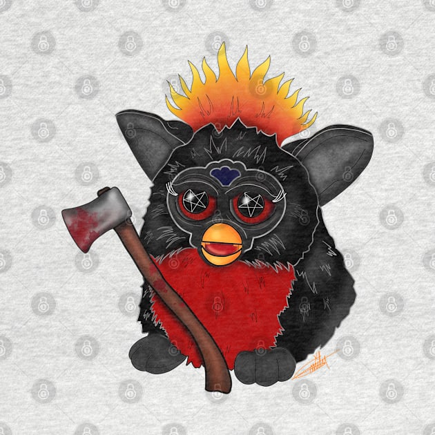 Evil Furby by CraftKrazie